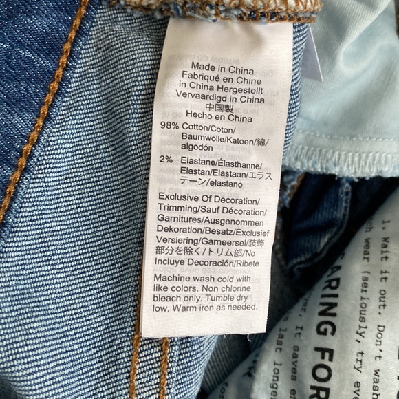 Madewell perfect Fit Vintage Jeans crop, tall - Picture 9 of 9